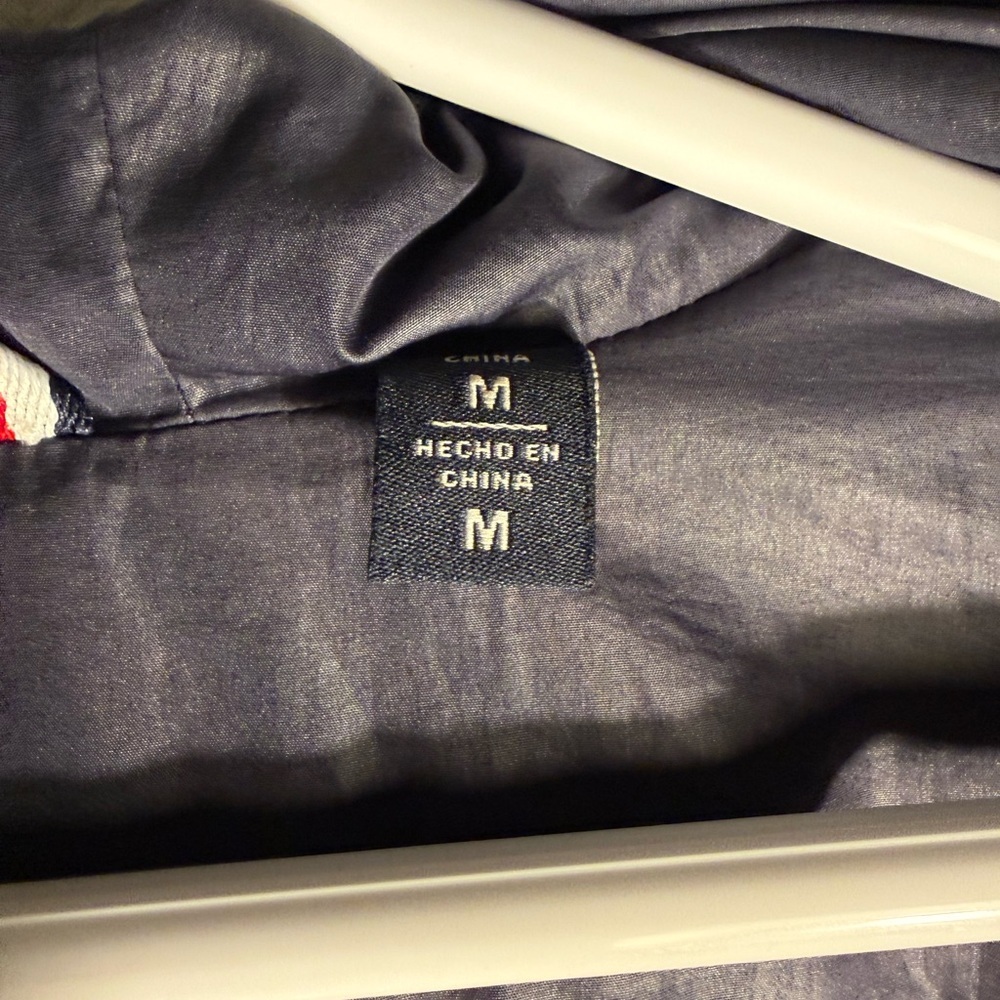 Tommy Hilfiger Men's Navy Pearlized Performance Hooded Puffer Jacket Size M - Picture 9 of 11